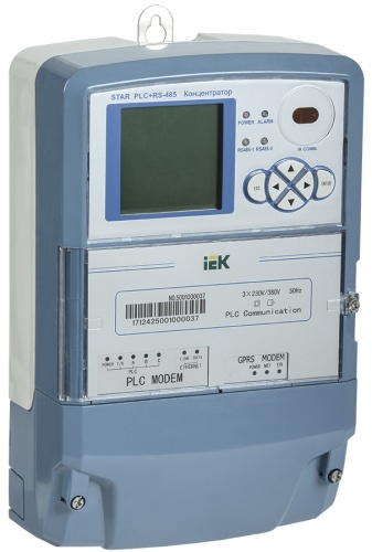 Концентратор STAR PLC+RS-485 UZ | код CME-1C8-PLC-R-UZ | IEK
